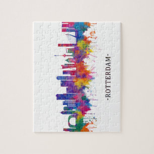 Rotterdam Niederlande Skyline Puzzle