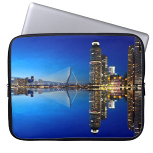 Rotterdam Skyline Cityscape Laptopschutzhülle