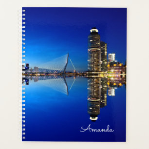 Rotterdam Skyline Cityscape Planer