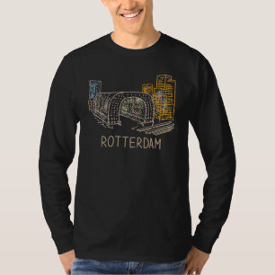Rotterdam Stadt Niederlande Souvenir für Männer Fr T-Shirt
