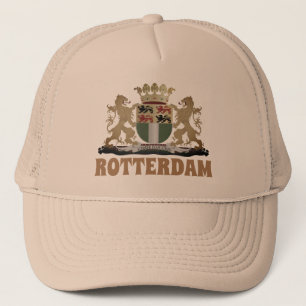 Rotterdam Wappen, Niederlande Truckerkappe