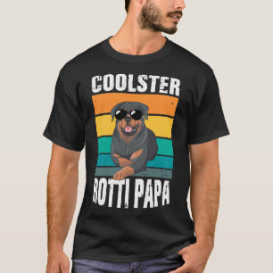 Rotti Vater Four Legged Dog Vintag Rottweiler T-Shirt