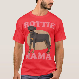 Rottie Mama Dog Owner Rottweiler  T-Shirt