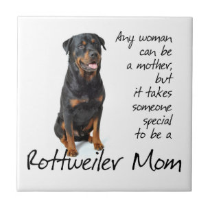 Rottie Mama-Fliese Fliese