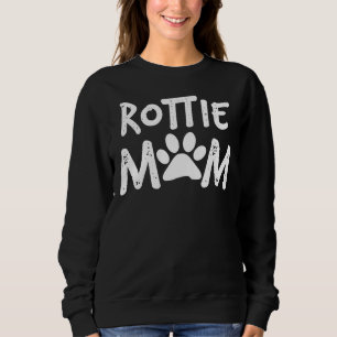 Rottie Mama Rottweiler Dog Lovers Beste Sweatshirt