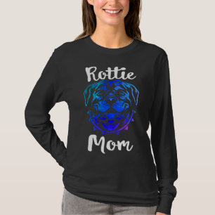 Rottie Mama Rottweiler Dog Mama Niedlich Welpenbes T-Shirt