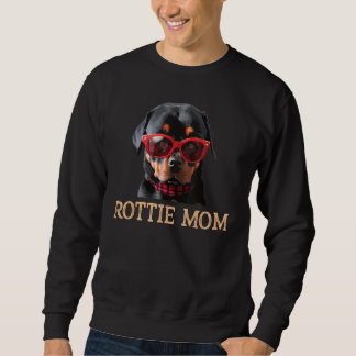 Rottie-Mama Rottweiler-Hund Sweatshirt