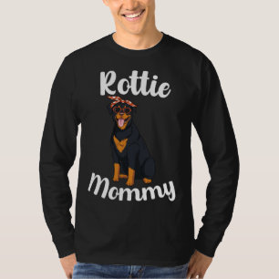 Rottie-Mama Rottweiler-Mutter Hundemama Frauen Müt T-Shirt