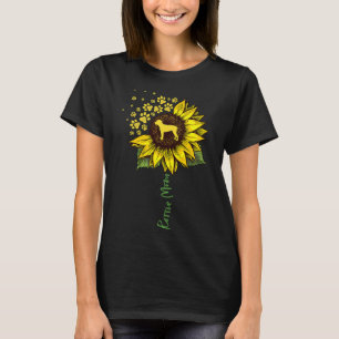Rottie Mama Sonnenblume Rottweiler Dog Mama Mama 1 T-Shirt