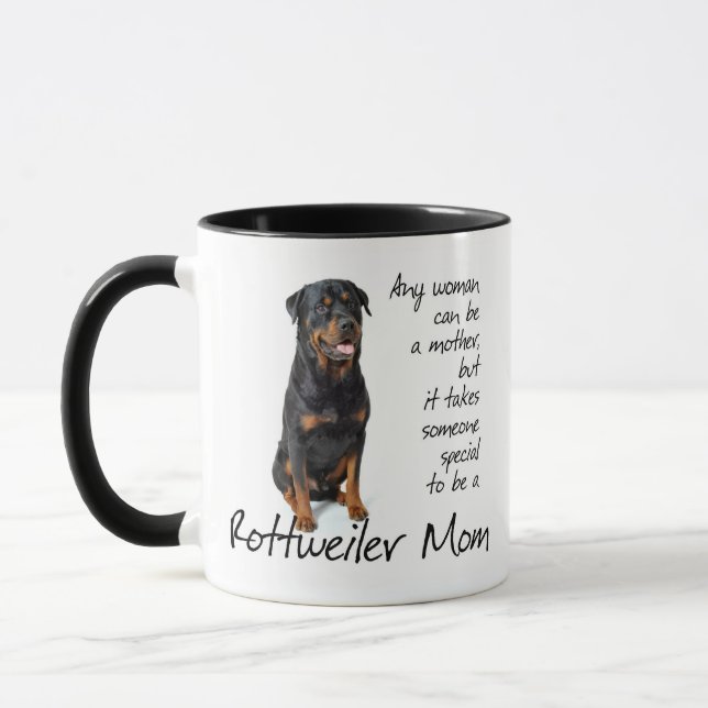 Rottie-Mama-Tasse Tasse (Links)