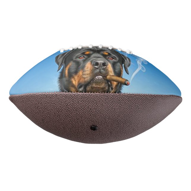 Rottie Maximus Liebe Football (Gedreht 270)