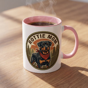Rottie Mom Kaffeetasse   Rottweiler-Mutter beschen