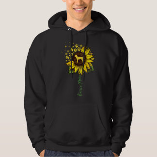 Rottie Mom Sonnenblume Rottweiler Hundemutter Mama Hoodie