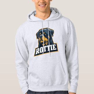 Rottie – Starkes Rottweiler Portrait Hoodie