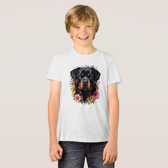 Rottie Tri-Blend Shirt (Vorderseite voll)