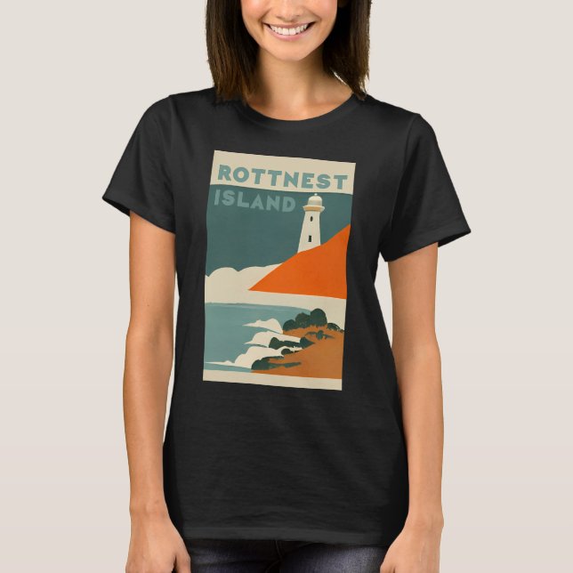Rottnest-Insel T-Shirt (Vorderseite)