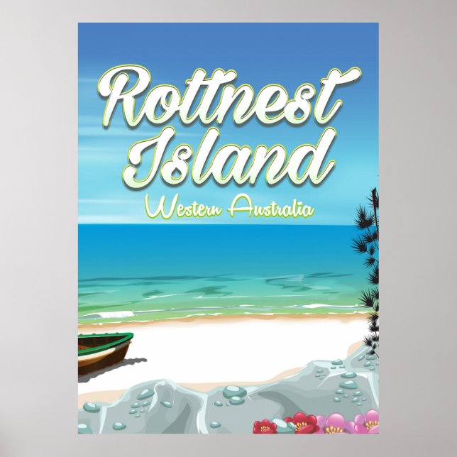 Rottnest Island Australia Poster (Vorne)