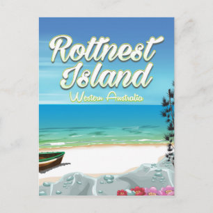 Rottnest Island Australia Postkarte