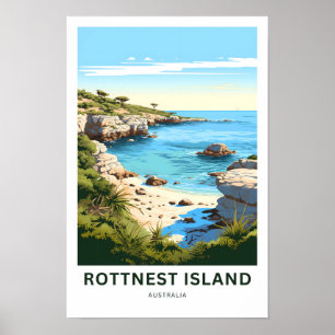 Rottnest Island Australia Reisen Print Poster