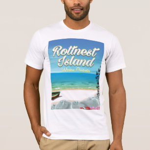 Rottnest Island Australien Reiseplakat T-Shirt