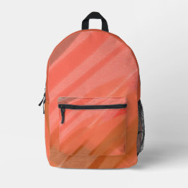Rottöne  bedruckter rucksack