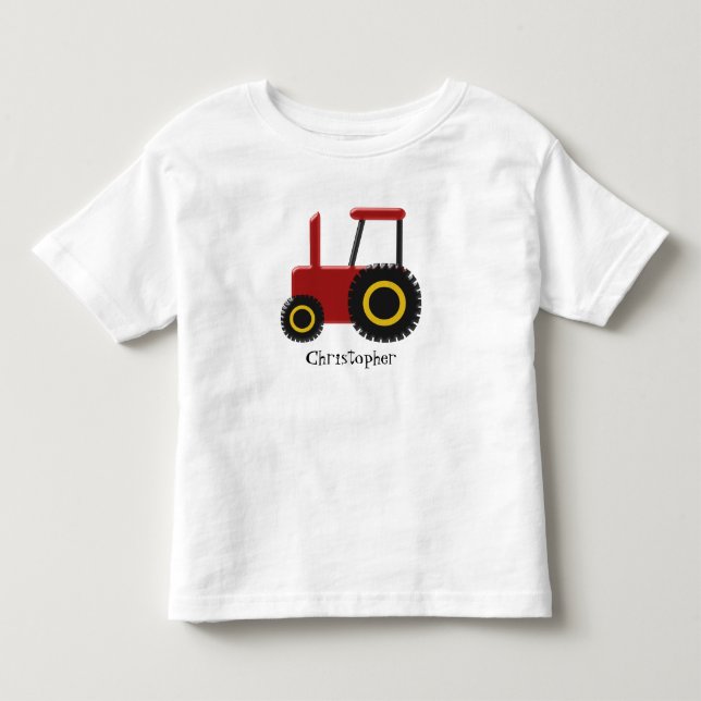 Rottraktor Kleinkind T-shirt (Vorderseite)
