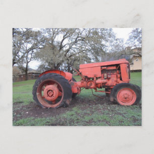 Rottraktor Postkarte