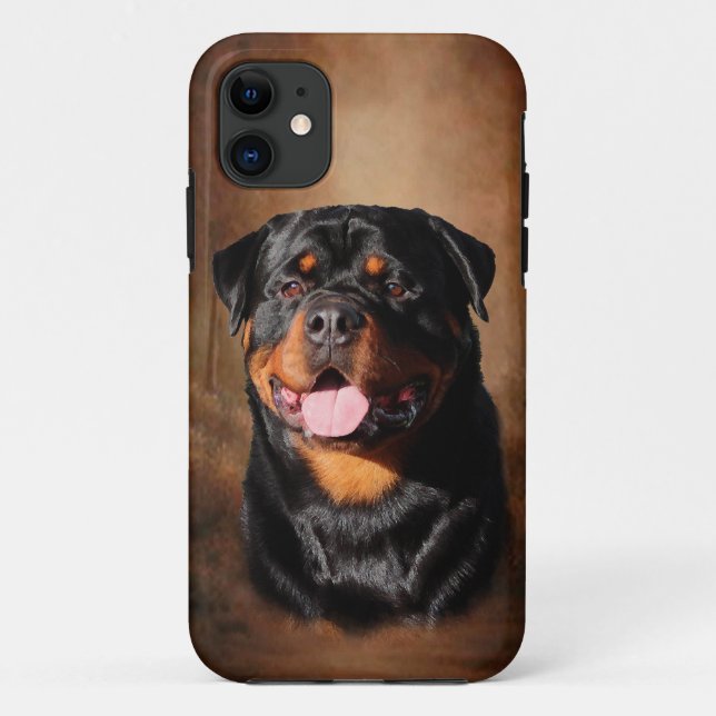 Rottweiler 5S, starkes Xtreme Case-Mate iPhone Hülle (Rückseite)