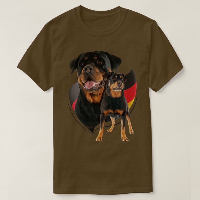 Rottweiler 6 T-Shirt (Design vorne)