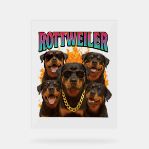 Rottweiler Acrylschild