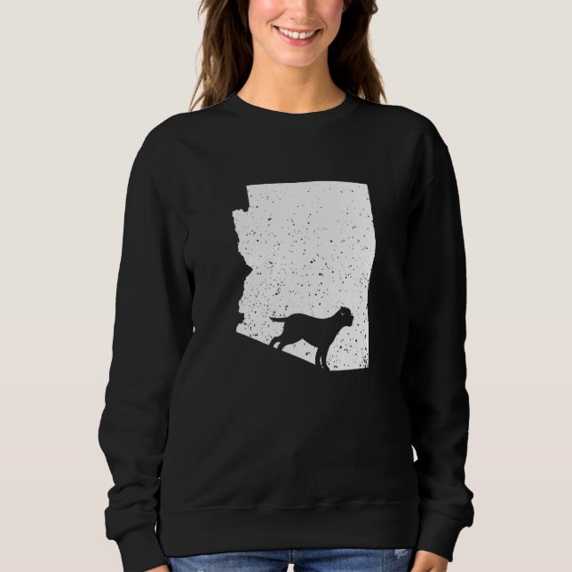 Rottweiler Arizona Hund Sweatshirt (Vorderseite)