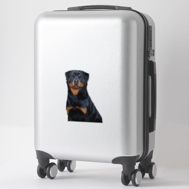 Rottweiler Aufkleber (Koffer)