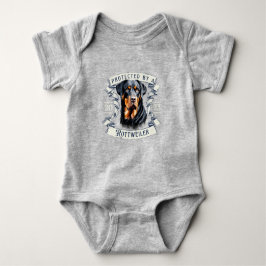 Rottweiler Baby Bodysuit Baby Strampler