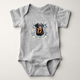 Rottweiler Baby Bodysuit Strampler