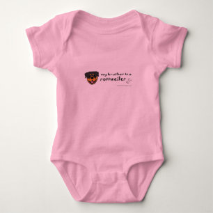 Rottweiler Baby Strampler