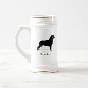 Rottweiler Bierglas