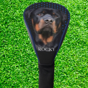 Rottweiler Blau Golf Headcover