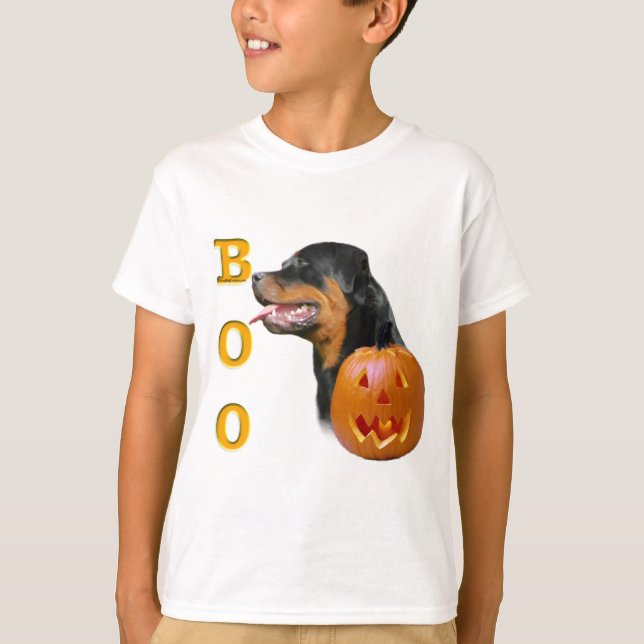 Rottweiler Boo T-Shirt (Vorderseite)