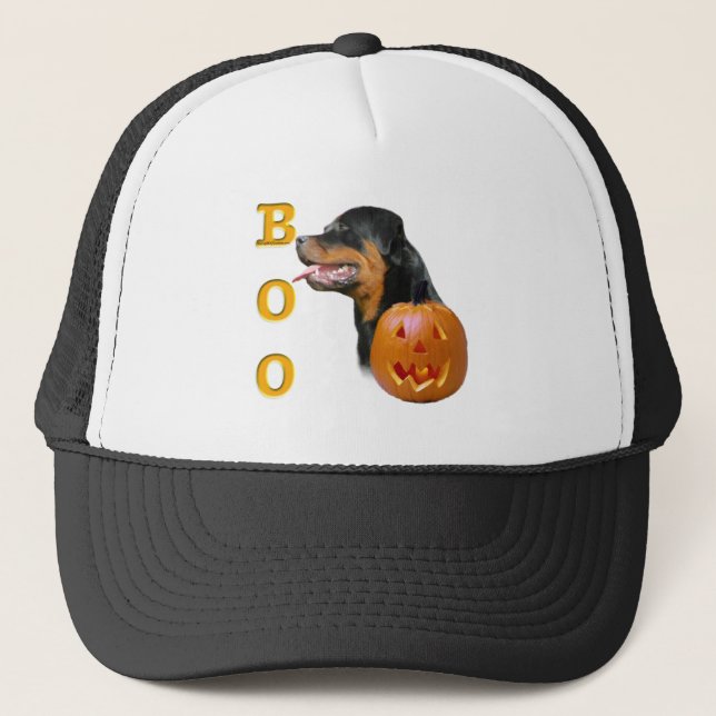 Rottweiler Boo Truckerkappe (Vorderseite)