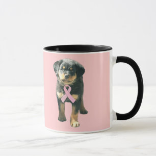 Rottweiler Brustkrebs-Tasse Tasse