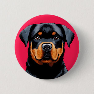 Rottweiler Button