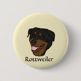 Rottweiler Button