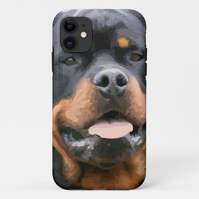 Rottweiler Case-Mate iPhone Hülle (Rückseite)