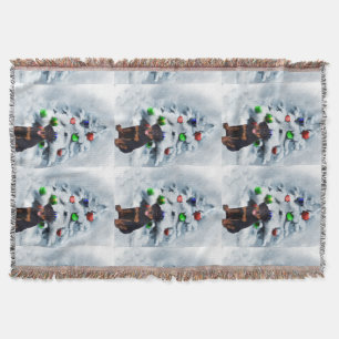 Rottweiler Christmas Decke