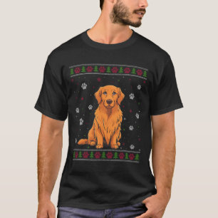 Rottweiler Christmas Sweater Xmas Haustier Hund L T-Shirt