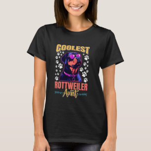 Rottweiler COOLSTE ROTTWEILER AUNT Rottie Aunts T-Shirt