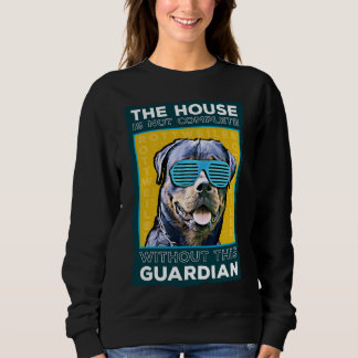 Rottweiler der Hüter des Hauses Sweatshirt