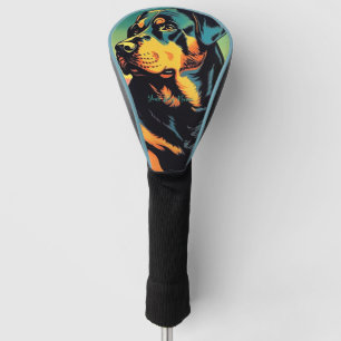Rottweiler Dog 001 - Bruno Pokopen Golf Headcover