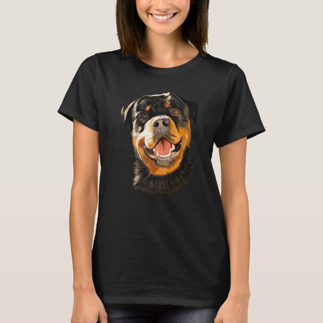 Rottweiler Dog Breed   T-Shirt (Vorderseite)