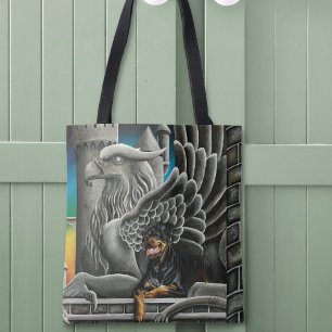 Rottweiler Dog Gargoyle Fantasy